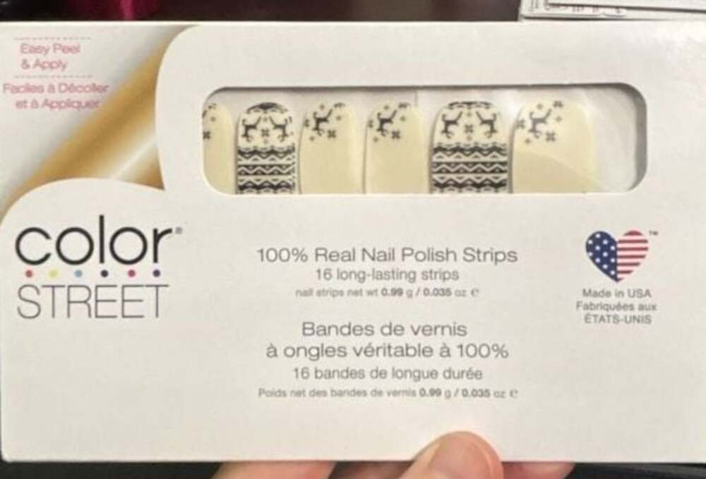 Color Street 100% Real Nail Polish Strips A Dashing Time